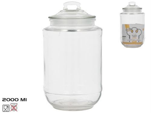 409474 FRASCO VIDRO LUA 2000ML 13,6X13,6X23,6 CM
