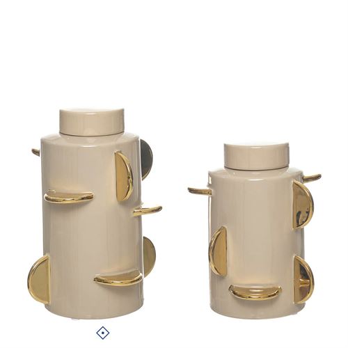 CAIXA CERAMICA DECORATIVA C 18,00 L 18,00 A 27,50