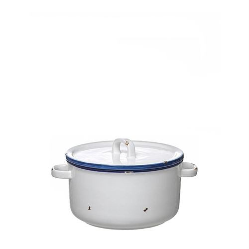 24164 TACHO EM PORCELANA BRANCO/AZUL C 20,00 L 24,50 A 15,00