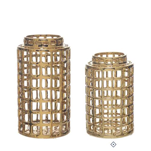 29262 JARRA CERAMICA DECORATIVA C 15,20 L 15,20 A 24,50