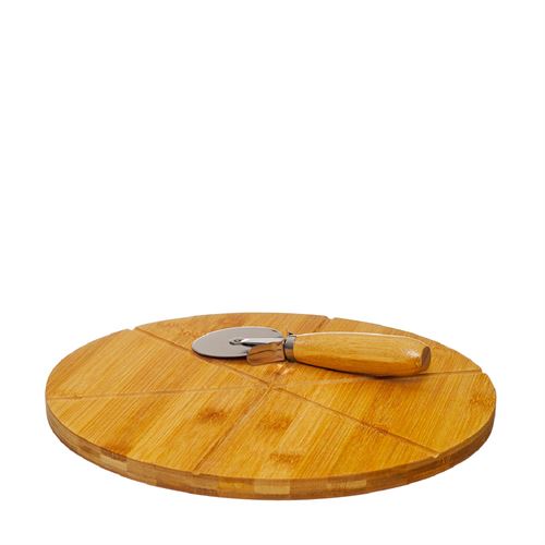 BAMBU - TÁBUA COM CORTA PIZZA C 32,00 L 32,00 A 1,50