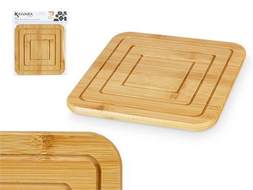 75390 BASE QUADRADO DE BAMBU