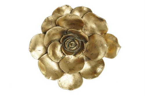 DP-203417 DECORAÇAO DE PAREDE RESINA 19,5X5,5X19,5 FLOR