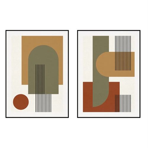 806016 QUADRO ALGODAO IMPRESSO 2 MODELOS MDF 51X2,5X71CM