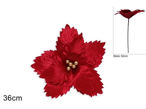 279473 FLOR DE NATAL VERMELHA