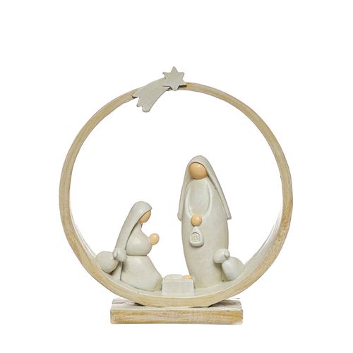 81412 NATAL - PRESÉPIO POLIRESINA C 19,00 L 6,50 A 21,00