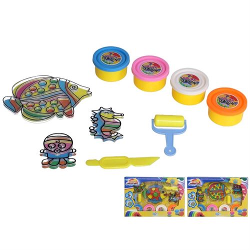 125930 BRINQUEDO PLASTICINA 9PÇS