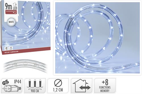 XX8115500 MANGUEIRA LUZES LED 9MT BRANCO