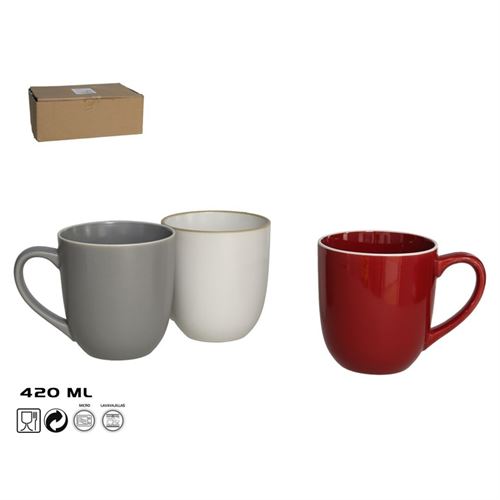 626750 CANECA 420 ML CORES SORT