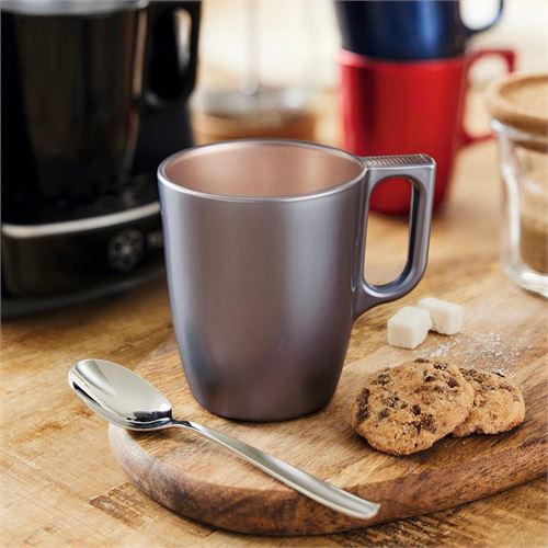 5425792 CANECA VIDRO FLASHY QUID LAVANDA  25CL