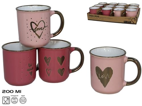 275062 CANECA 200ML  PASSIONE 4 SURT GRES