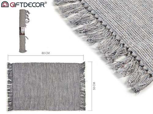 79851 TAPETE ALG AZUL ESC 50X80CM