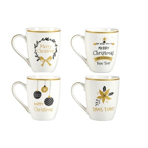 MUGCHR007 CANECA CERAMICA 34CL CHRISTMAS