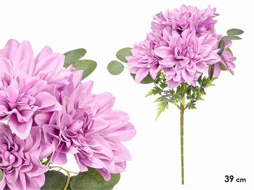 13967 RAMO FLORES ABERTAS LILAS 36CM