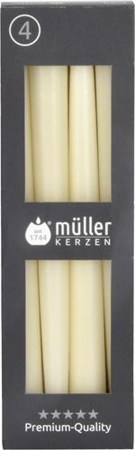 34253 C/4 VELAS CREME