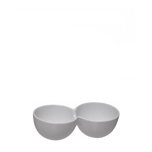 23966 TAÇA EM PORCELANA 2 SECÇÕES C 19,50 L 9,50 A 5,50
