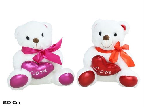 377797  URSO CORAÇÃO 20 CM