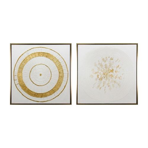 370347 QUADRO DECORATIVO INMA 70X70X3,8CM