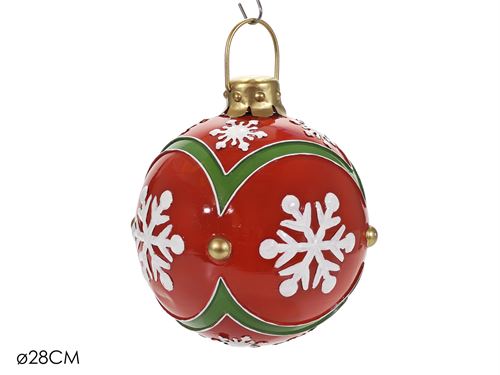 477250 BOLA DECORATIVA NATAL 28CM