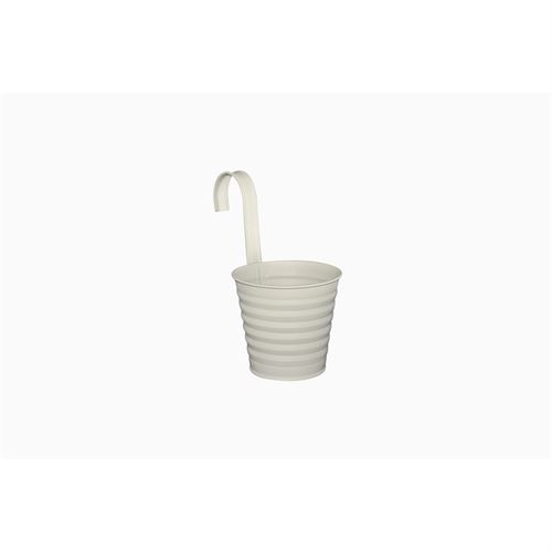 P130490206 VASO CINZA P/PENDURAR 11X10,6CM