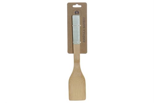 PC-173342 ESPATULA BAMBU 6X2X30 VERDE MENTA