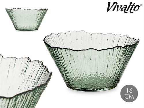 89546 TAÇA VIDRO 16CM TURQUESA