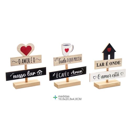 BD-77306 PLACA MESA MDF 19,8X20,8X4,8CM
