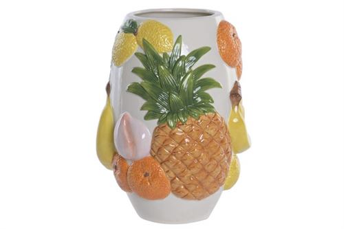 JR-228073 JARRA CERAMICA 22X21X30CM