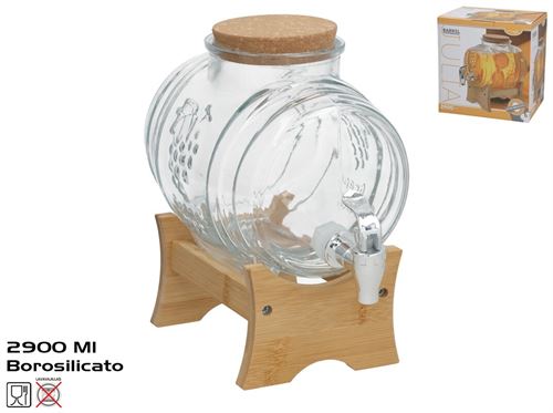 579252 DISPENSADOR VIDRO 2900ML