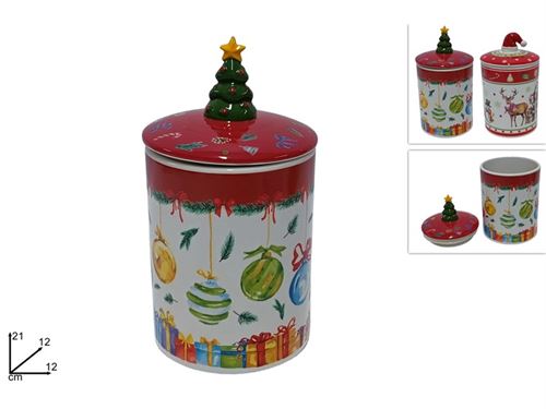 974885 FRASCO CERAMICA NATAL 23CM