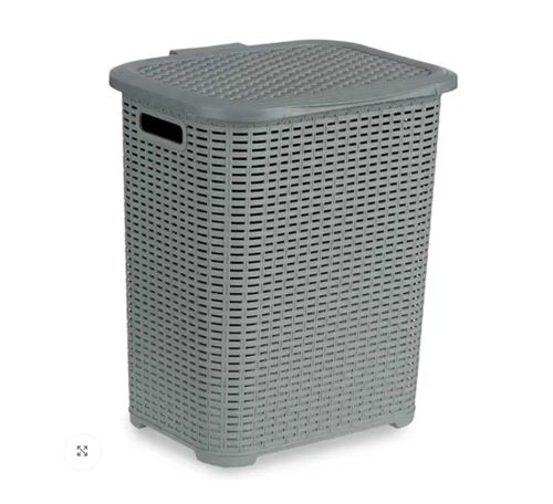 82099 CESTO MULTIUSOS PLÁSTICO RECTANGULAS CINZA 42L