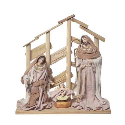 90490 PRESEPIO TECIDO COM CABANA C 30,00 L 15,00 A 30,00