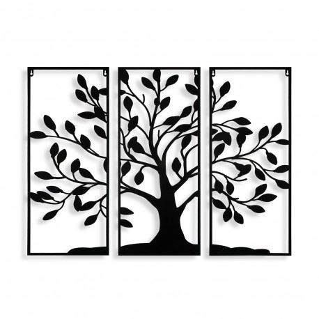 20939052 QUADRO METAL TRIPTICO ARVORE VIDA 90X1,5X70