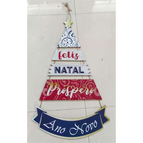 PLACA PAREDE MDF NATAL 55x81