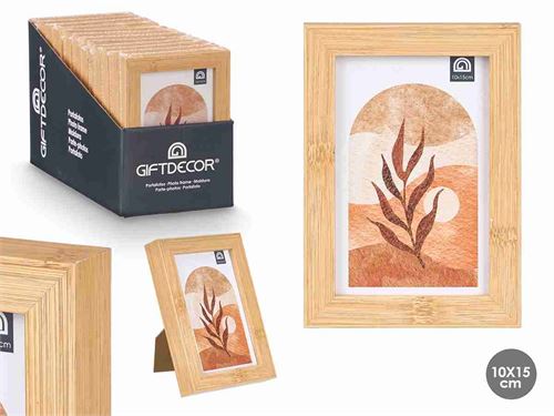 10777 MOLDURA EFEITO BAMBU 10X15CM