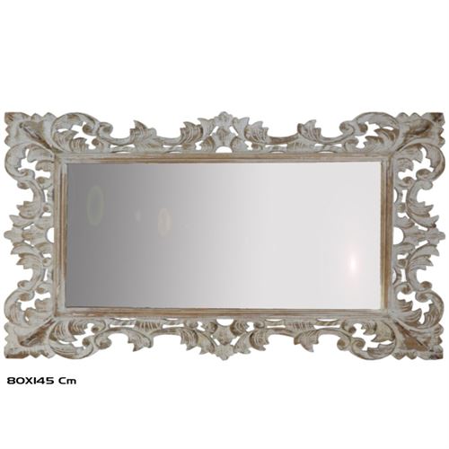 193571 ESPELHO MDF KIWA 80X145 CM BRANCO