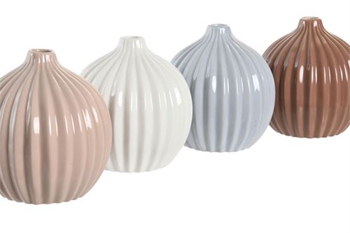 JR-206054 JARRO PORCELANA 11,6X11,6X12,3 4 SORT