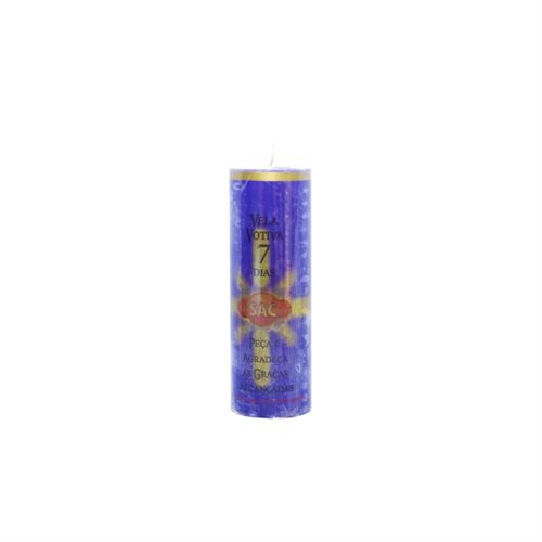 559136 VELA VOTIVA 7 DIAS LILAS SAC