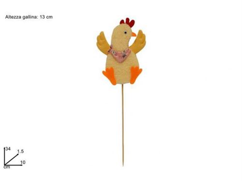 25906 PICK COELHO 4SORTIDOS 32CM