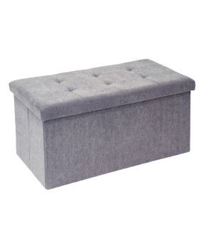 24816 BANQUETAS CHENILLE 76X38X38CM