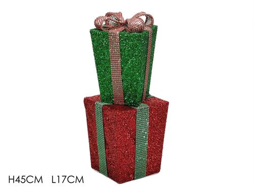 432821 EMBRULHO NATAL DECORATIVO 17X45CM