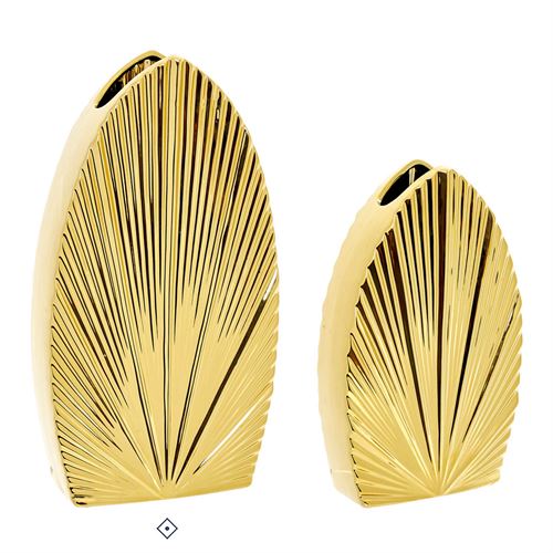 28512 CERÂMICA - JARRA PALM LEAF C 24,00 L 9,20 A 42,00