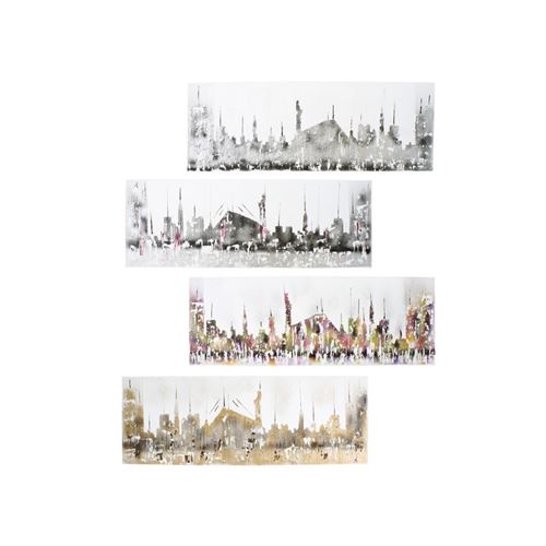 132655 QUADRO PINTADO DECORATIVO 150X50CM