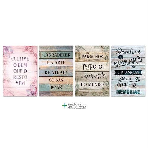 BD-74689 QUADRO TELA 40X60X2CM