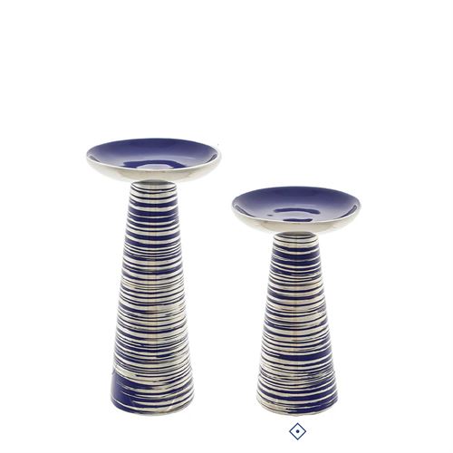 28651 CERÂMICA DECORATIVA - CASTIÇAL C 13,00 L 13,00 A 20,00