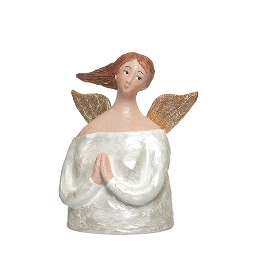 81757 NATAL - ANJO EM POLIRESINA  C 20,00 L 13,50 A 23,50