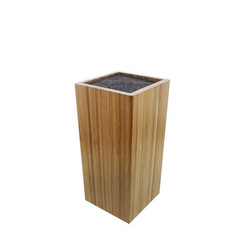 SUPORTE FACAS BAMBU 10,5X10,5X23CM  