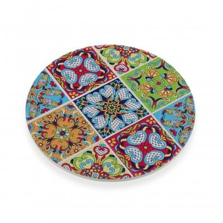 21900099 BASE P/A TACHOS CERAMICA COLORS 20CM