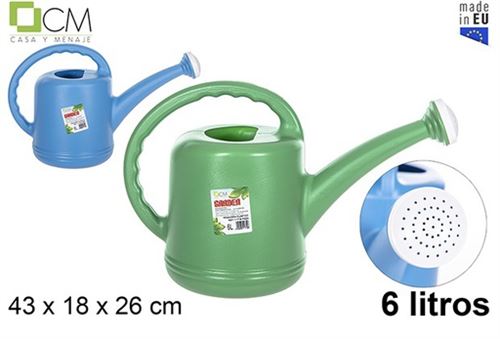 111719 REGADOR PLASTICO CORES SORTIDO 6LT