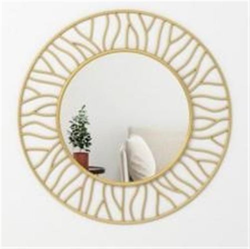 137332894 ESPELHO DOURADO 80X2X80CM
